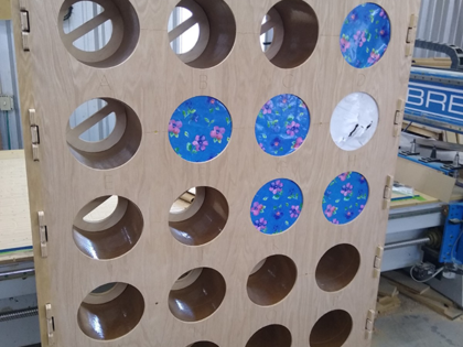 Gigantic Punch Board Game